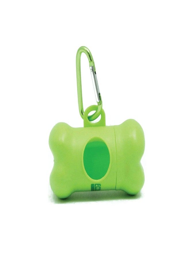 EcoJeannie Dog Poop Bag Dispenser with Stainless Steel Carabiner Clip (PB0007) – Dog Waste Bag Holder (Without Bags) - Image 1
